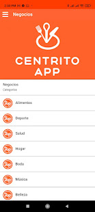 Aperçu de l'application