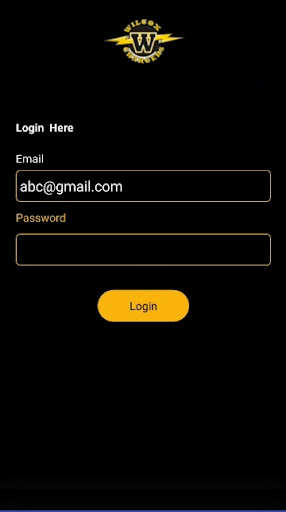 Wilcox Cafe Admin Screen 2