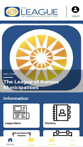 Android application League of KS Municipalities screenshort