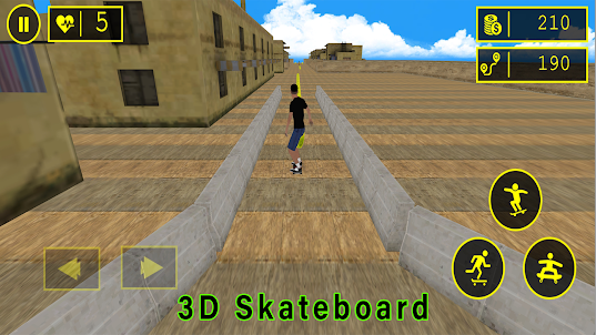 Flip-Skateboard-Spiel