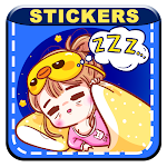 Cover Image of 下载 Signal Good Night Stickers  APK