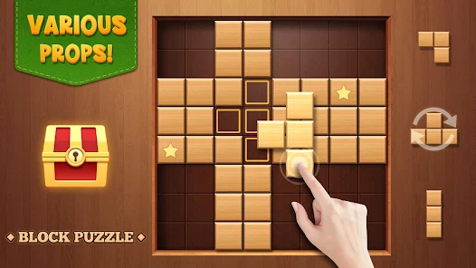 Record wood cheap block puzzle