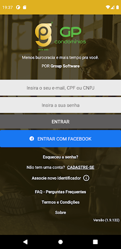 Android application GP Condomínios screenshort