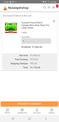 Nutan Petshop Screen 3