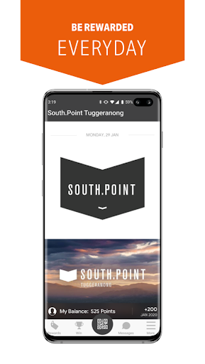 Android application South.Point screenshort