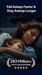 Calm Sleep Sounds & Tracker Captura de pantalla