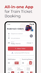 Train App: IRCTC Auth. Partner