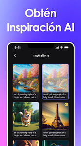 Screenshot 7 Vivid AI: Art Generator android