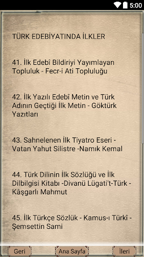 TYT AYT Edebiyatımızda İlkler Screen 2