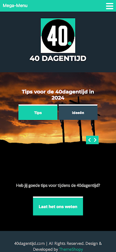 40 Dagentijd Screen 2