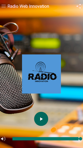 Android application Radio Web Innovation screenshort