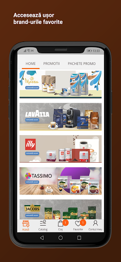 Android application Cafeo screenshort