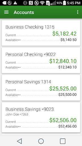 Android application RTP Federal Credit Union screenshort