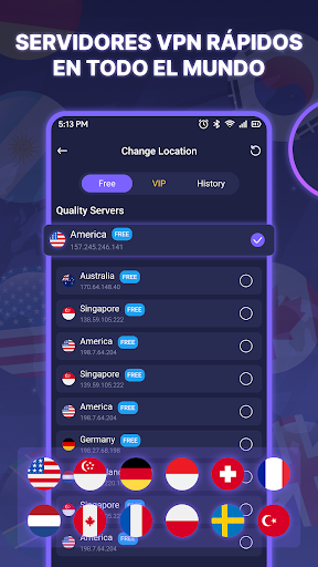 Vista previa de la aplicación