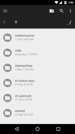 Android application Meta File Explorer - An Oreo b screenshort