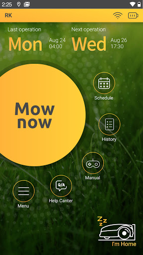 Robomow 3.0 Screen 2