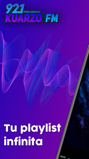 Android application Kuarzo Radio screenshort
