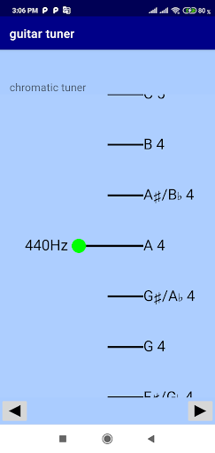 Guitar Tuner Screen 3