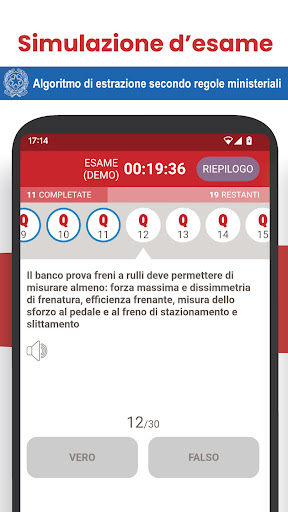 Quiz Ispettore Revisioni Screen 3