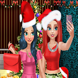 Ladybug Christmas Selfie icon