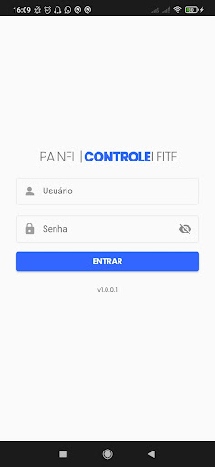 Android application Painel - controleleite.com screenshort
