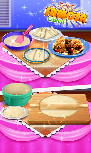 Indian Samosa Cooking Game Screen 2