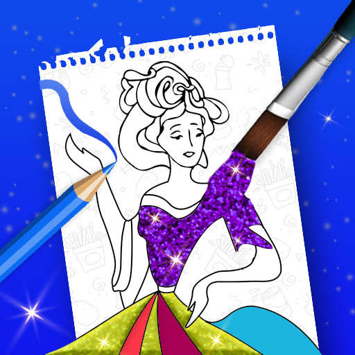 Princess Coloring Book - Princess Drawing Download on Windows