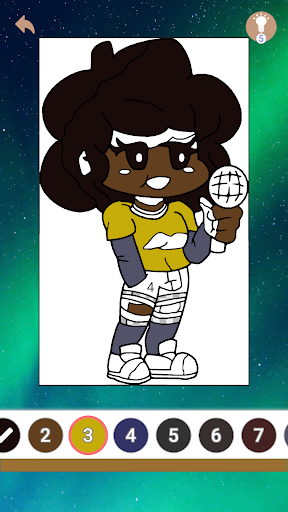 Android application Coloring FNF Characters screenshort