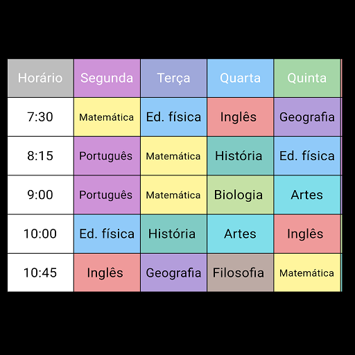 Pro School Class Schedule logo
