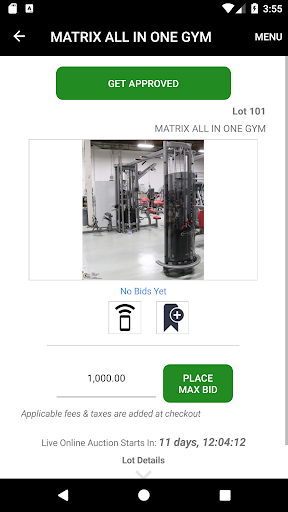 Kastner Easy Bids Screen 3