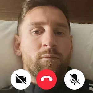 Messi Video Call and Chat