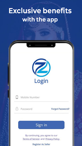 Android application Zefrokart Partner App screenshort