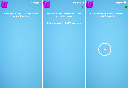Android application Clamping Time screenshort
