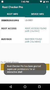 Root checker