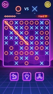 Tic Tac Toe 2 Player:Glow XOXO APK Mod +OBB/Data for Android. 4