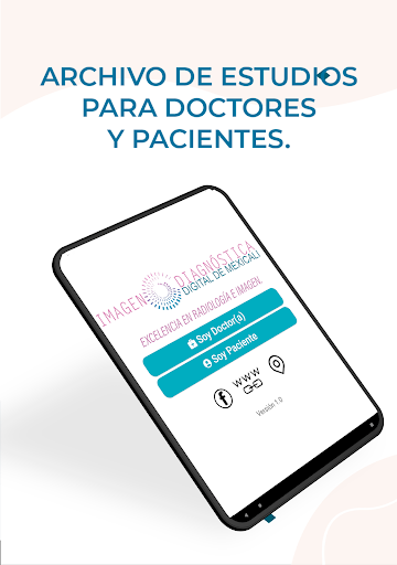 Android application Imagen Diagnóstica Mxl screenshort