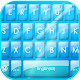 Simple Blue Glass Keyboard Theme