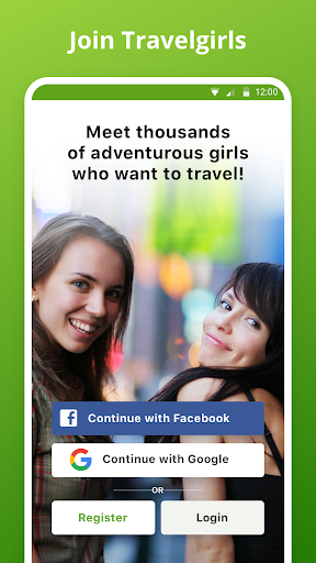Android application Travelgirls screenshort