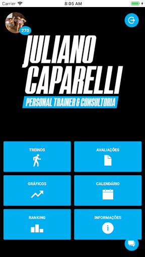 Android application Juliano Caparelli screenshort