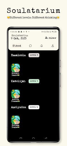 Android application Soulatarium-Let's planets talk screenshort