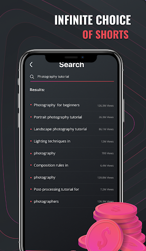 Screenshot of Givvy Short Reels App
