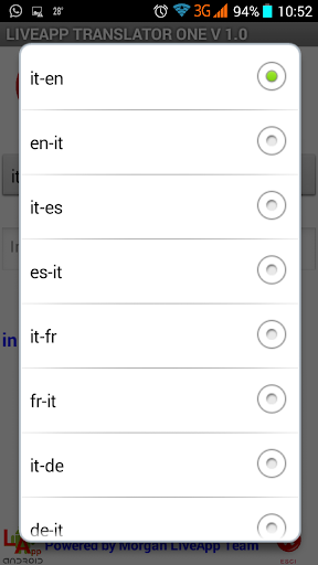 LiveApp Vocal Translator