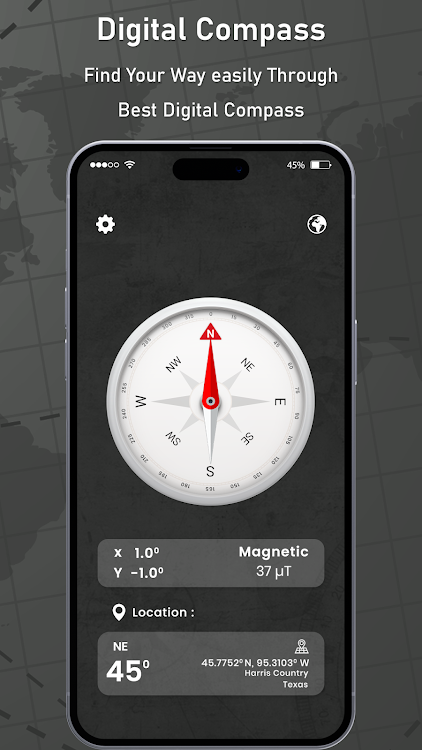 Digital Compass -Smart Compass - 1.1 - (Android)