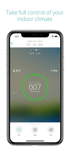 Android application Duux (Gen 1) screenshort