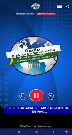 Android application Radio Diafana De Misericordia screenshort