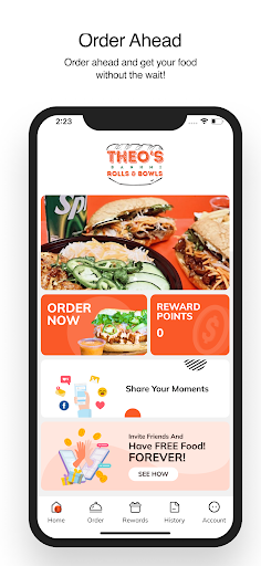 Screenshot of Theo's