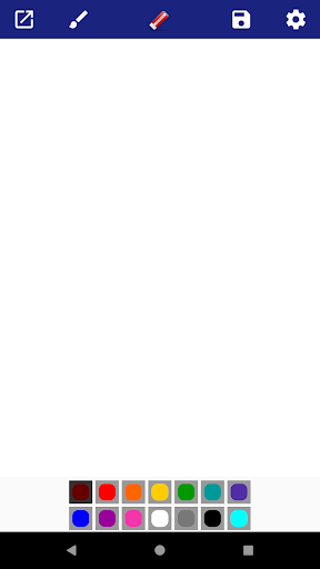 Android application Paint screenshort