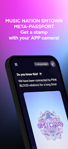 Screenshot 1 SMTOWN META-PASSPORT android