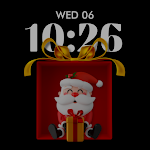 screenshot of Christmas watch face