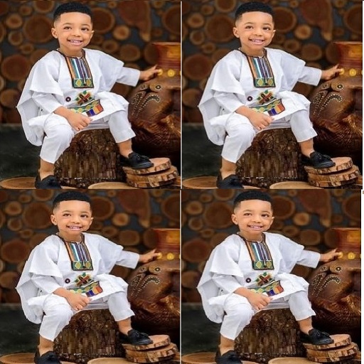 Kids Boys Ankara Styles